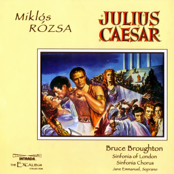 Саундтрек/Soundtrack Julius Caesar | Miklos Rozsa (Miklós Rózsa) (1953) Юлий Цезарь | Миклош Рожа