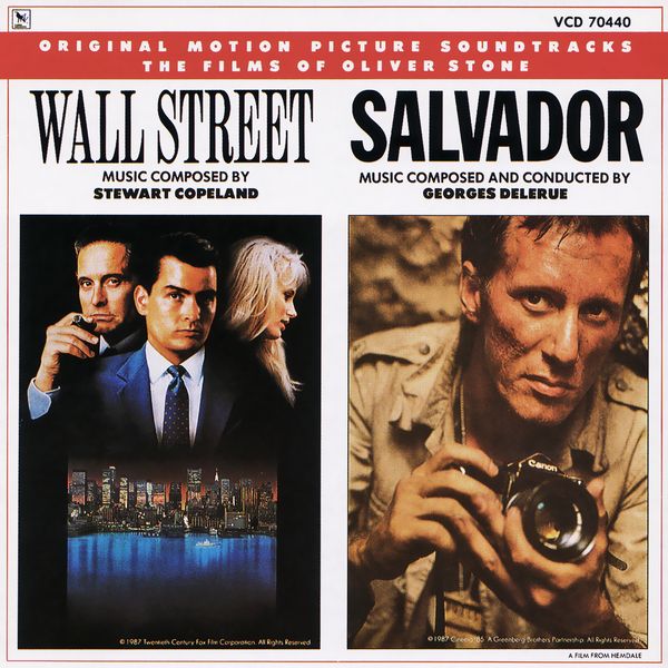 Саундтрек/Soundtrack Salvador, Wall Street | Georges Delerue, Stewart Copeland (1986) (1987) Сальвадор, Уолл Стрит | Жорж Делерю, Стюарт Коупленд