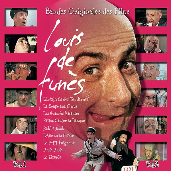 Саундтрек/Soundtrack Soundtrack | Louis de Funes Vol. 1&2 Original Soundtrack (Louis De Funès Vol. 1&2 Bandes Originales Des Films) | Raymond Lefèvre (1963-1982)